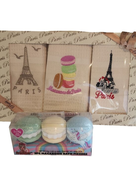 None Accessories - Macaron de Paris fingertip / Hand Towels Bath Bombs
